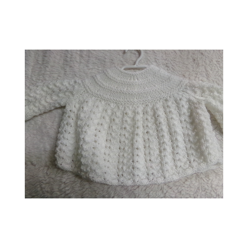 Jubón blanco. Primera puesta. Segunda mano