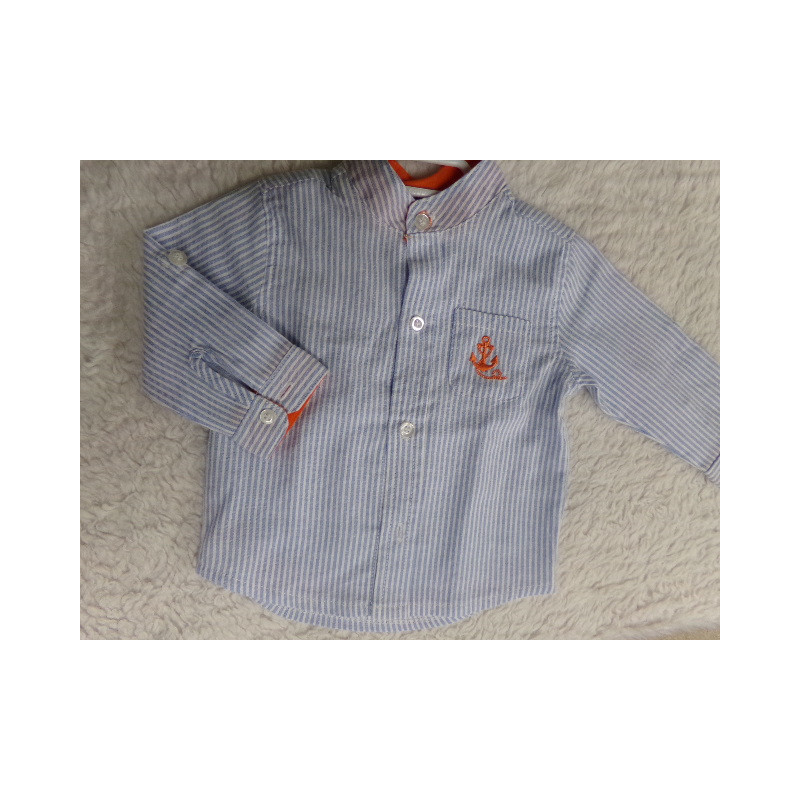 Camisa talla 9 meses. Segunda mano