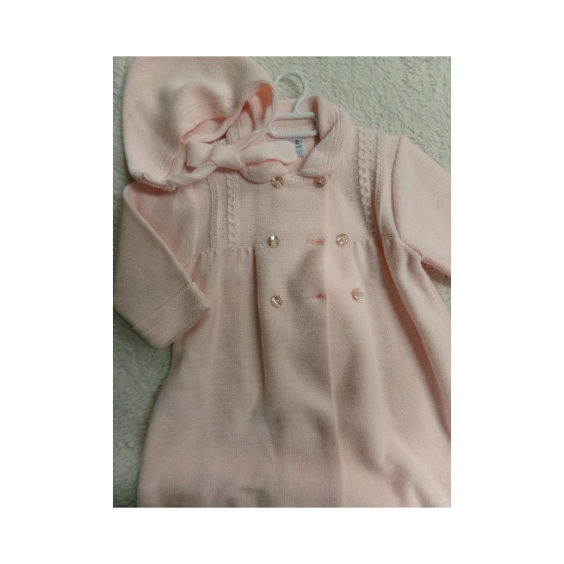 Abrigo con capota. Talla 12 meses. Segunda mano