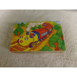 Puzzle de cubos. Segunda mano