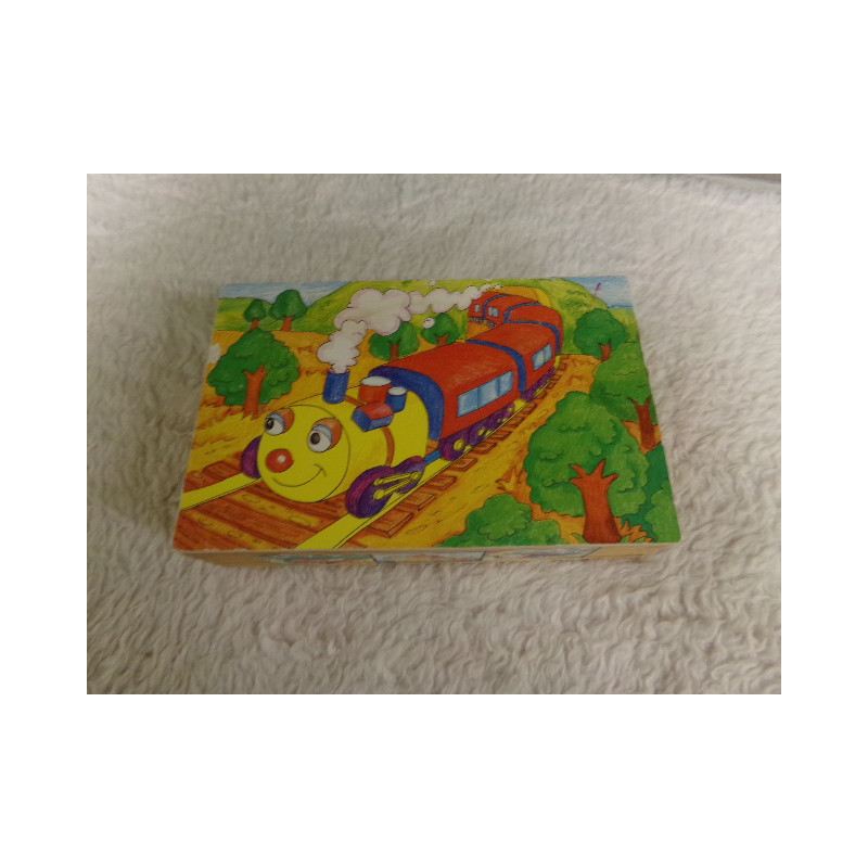 Puzzle de cubos. Segunda mano