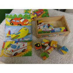 Puzzle de cubos. Segunda mano