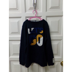 Sudadera azul talla 12 años. Segunda mano