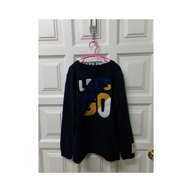 Sudadera azul talla 12 años. Segunda mano