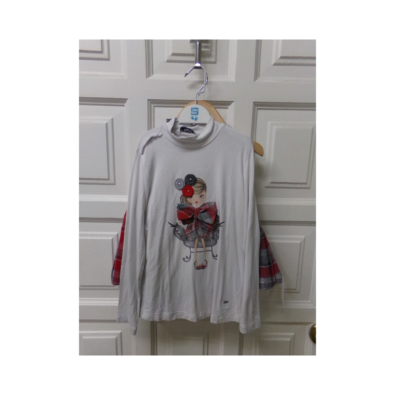 Conjunto falda y camiseta talla 6 años. Segunda mano