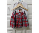 Conjunto falda y camiseta talla 6 años. Segunda mano