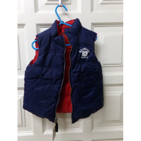 Chaleco reversible talla 3 años. Segunda mano