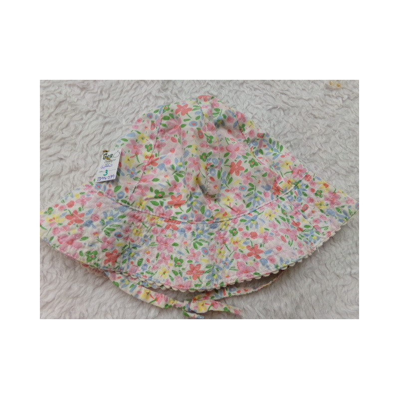 Gorro de flores. Segunda mano