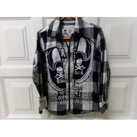 Camisa Desigual talla 4 años. Segunda mano