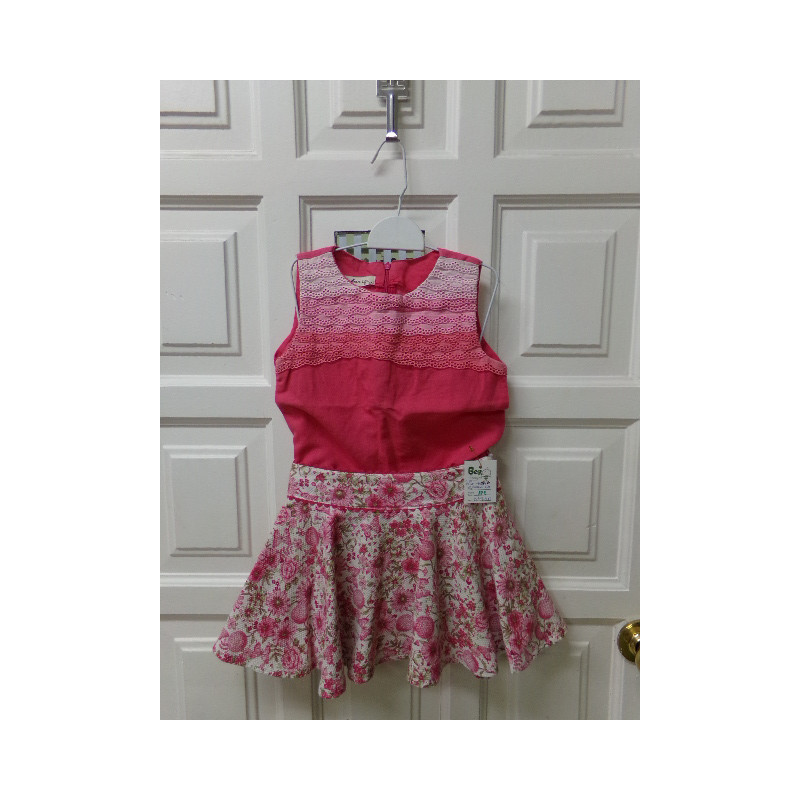 Conjunto Falda y blusa talla 6 años. LA Ormiga. Segunda mano