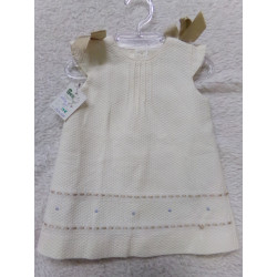 Vestido de piqué. Talla 12 meses. Segunda mano
