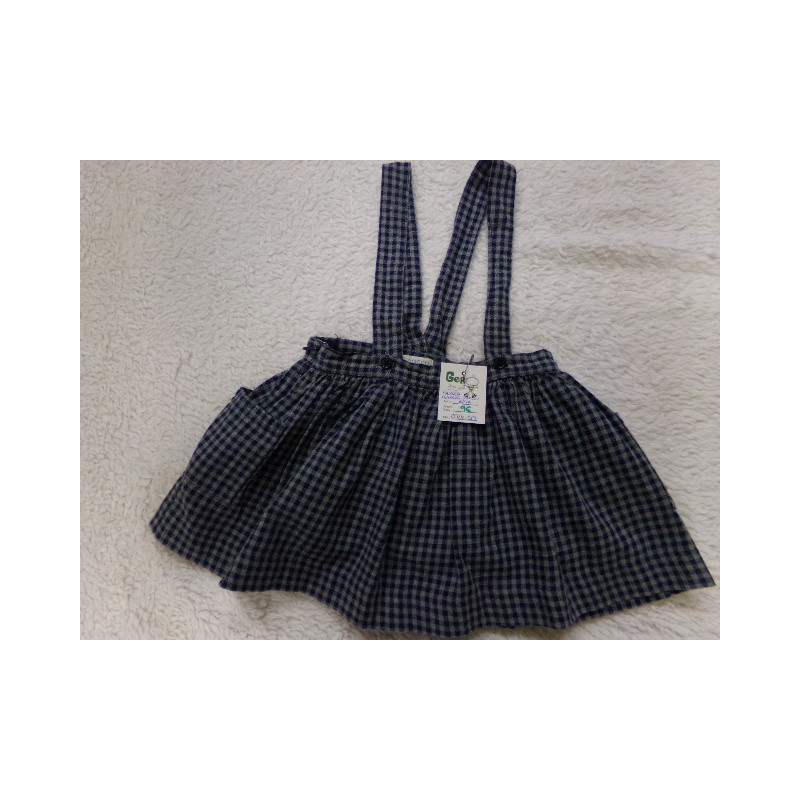 Faldita cuadros Gocco talla 3-4 años. Segunda mano