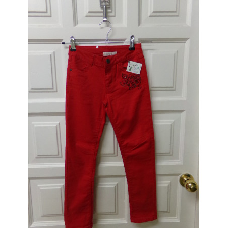 Pantalón rojo Orchestra talla 8 años. Segunda mano
