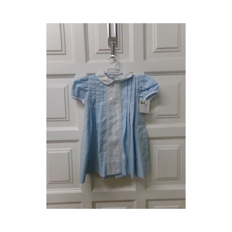 Vestido azul talla 2 años. Segunda mano
