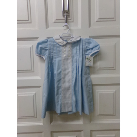 Vestido azul talla 2 años. Segunda mano