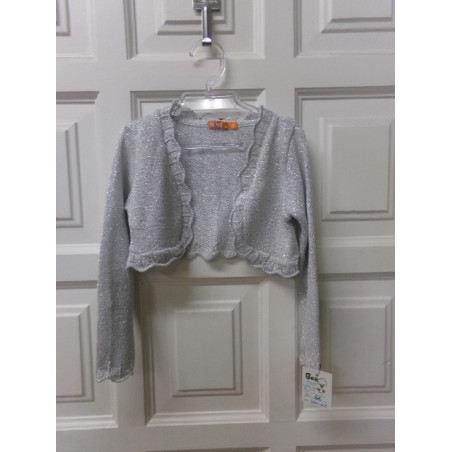 Chaqueta gris plata talla 7 años  Dr.Kid. Segunda mano