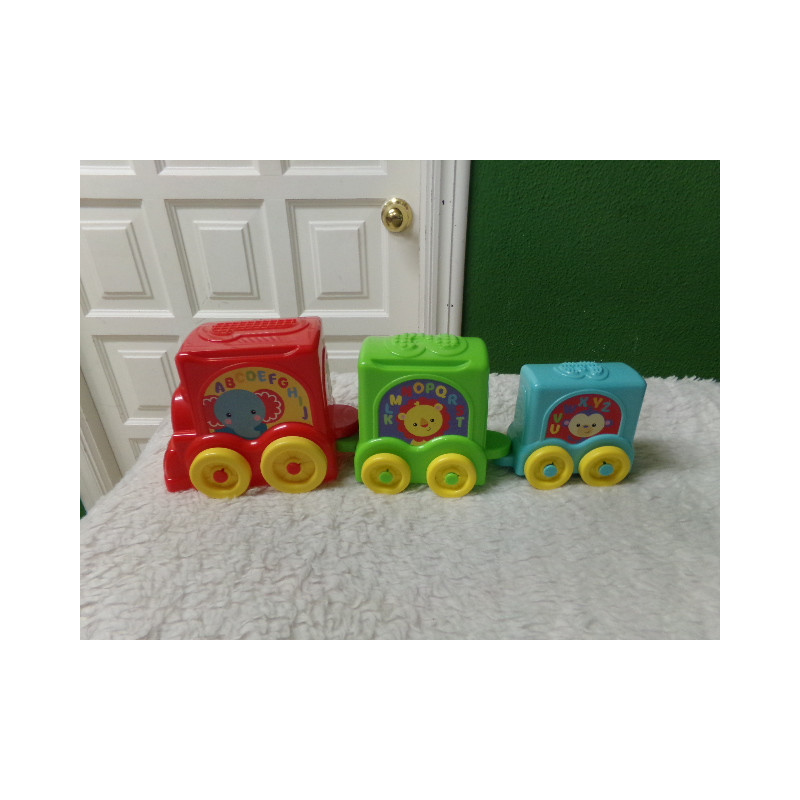 Tren Fisher Price Diverbloques. Segunda mano