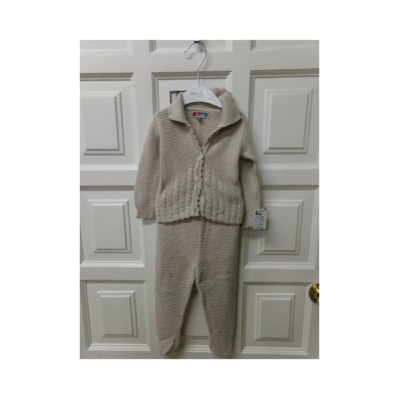 Conjunto talla 12 meses. Patricia Mendiluce. Segunda mano