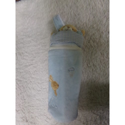 Portabiberones azul. Segunda mano