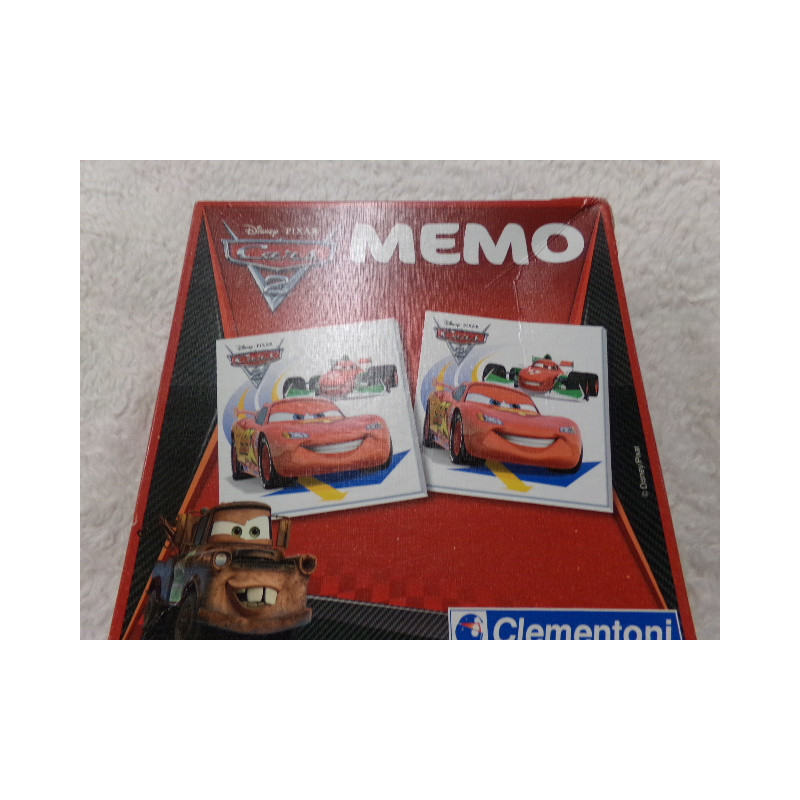 Memo de Cars. Clementoni.Segunda mano
