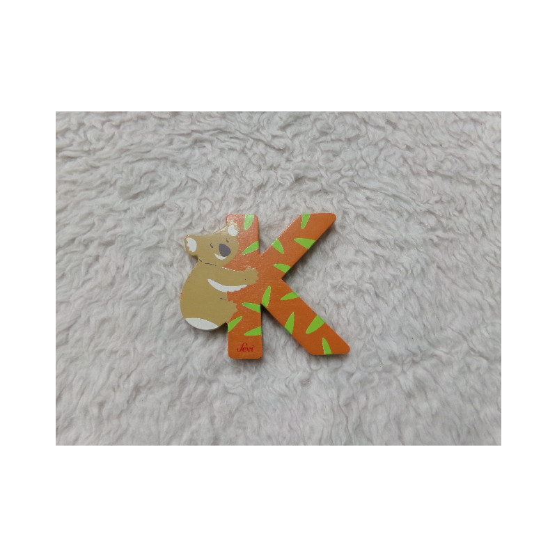 Letra K de madera . Segunda mano