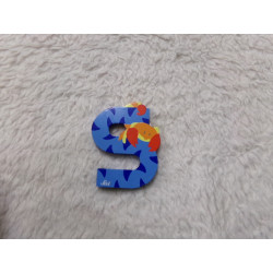 Letra S de madera . Segunda mano