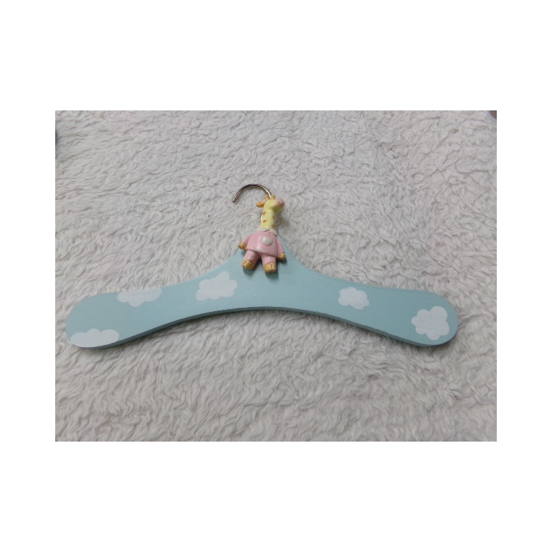 Percha jirafa azul. Segunda mano