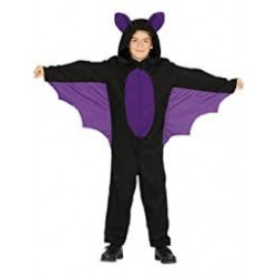 Disfraz de murciélago talla 7-9 años. Segunda mano