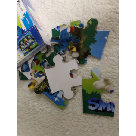 Puzzle de Pitufos. 24 piezas. Segunda mano