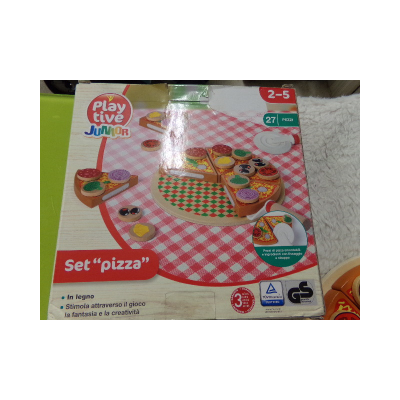 Set Pizza de madera. Segunda mano