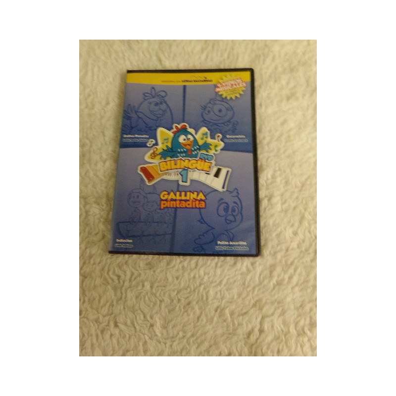 DVD Bilingüe 1. Gallina pintadita. Segunda mano