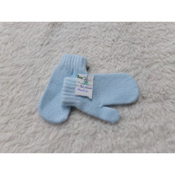 Manoplas azul. Segunda mano