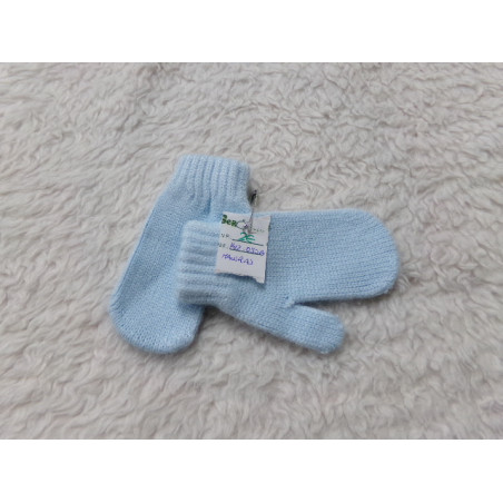 Manoplas azul. Segunda mano