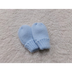 Manoplas azul. Segunda mano