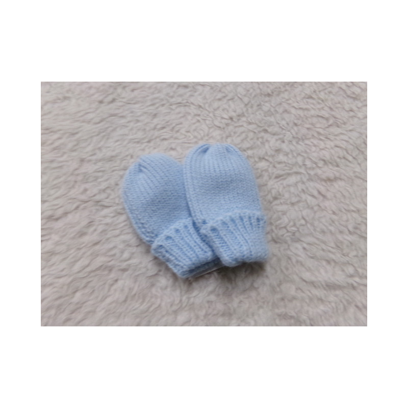 Manoplas azul. Segunda mano