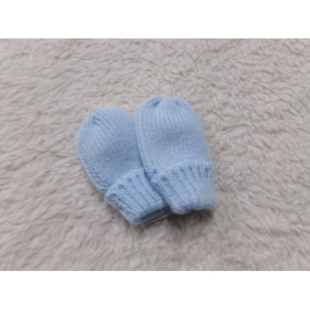 Manoplas azul. Segunda mano