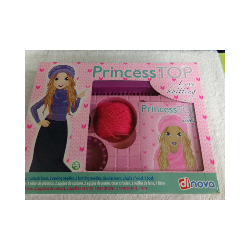 Teje tus complementos. Princess Top. SSegunda mano
