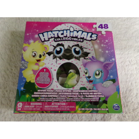 Rompecabezas Sorpresa. Puzzle  Hatchimals. Segunda mano