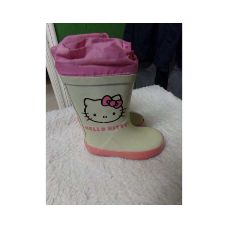 Botas de agua Hello Kitty N 24. Segunda mano