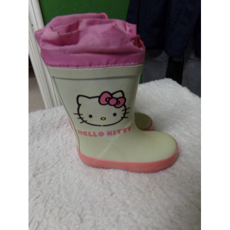 Botas de agua Hello Kitty N 24. Segunda mano