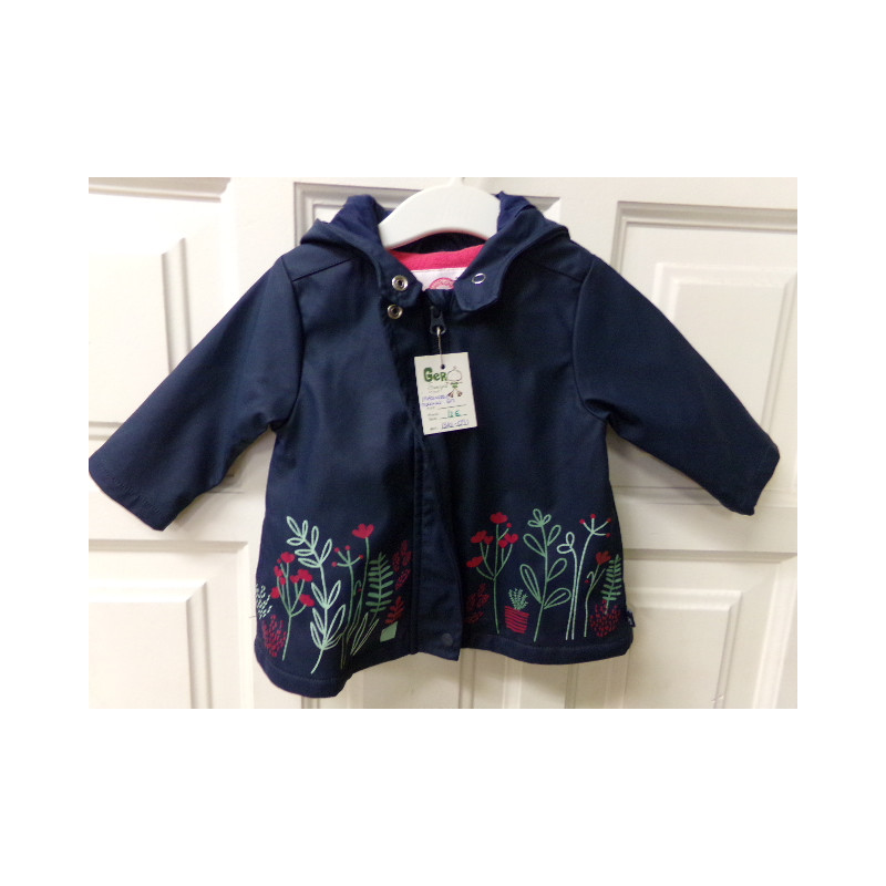 Impermeable forrado talla 6 meses. Segunda mano
