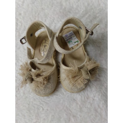 Alpargatas beig n 20. Segunda mano