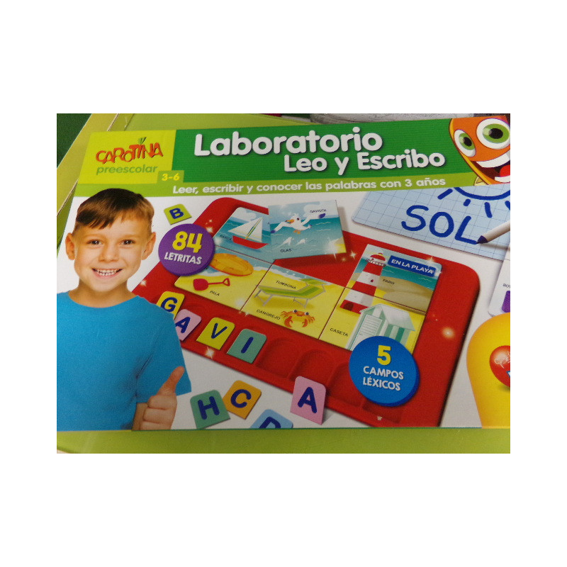 Laboratorio Leo y Escribo. Segunda mano