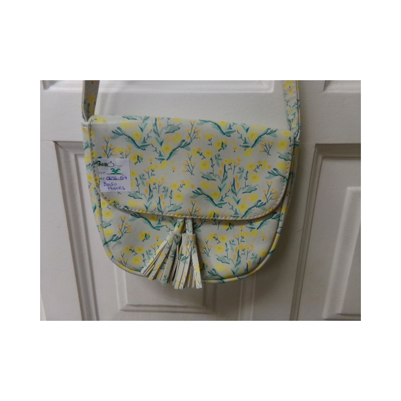 Bolso de flores. Segunda mano