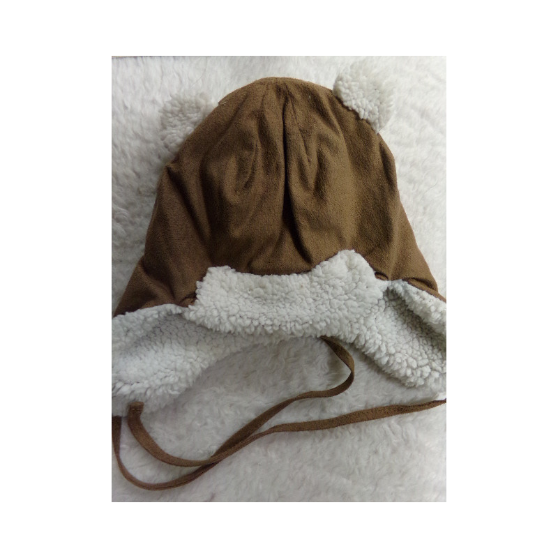 Gorro marrón talla 2-4 años. Segunda mano