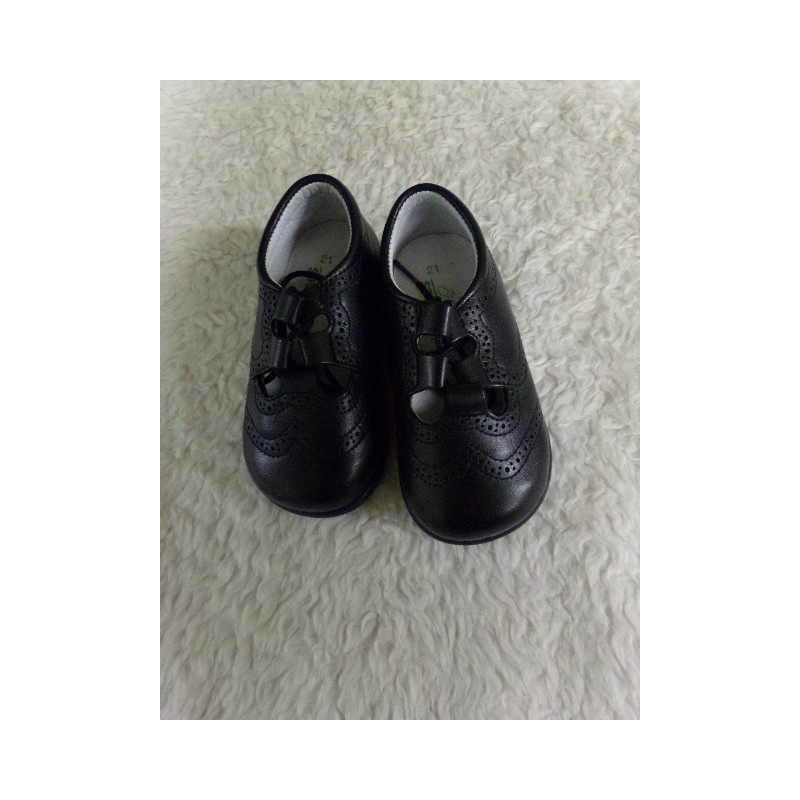 Zapato azul marino N 21. Segunda mano