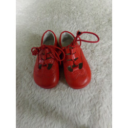 Zapato rojo N 19. Segunda mano