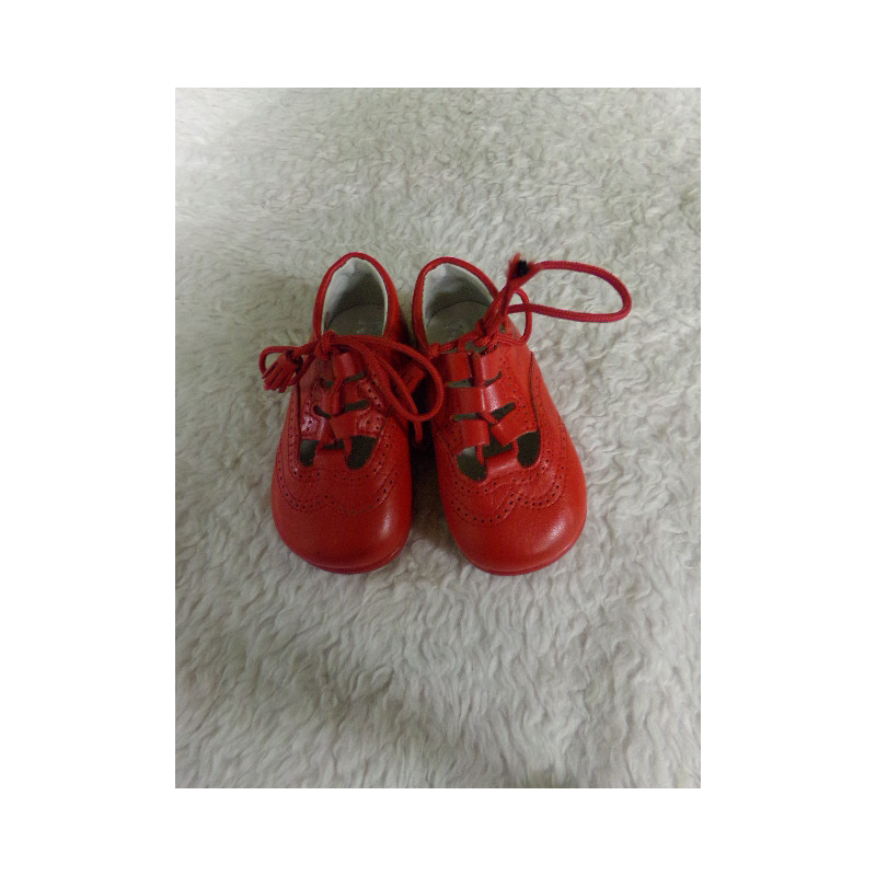 Zapato rojo N 19. Segunda mano