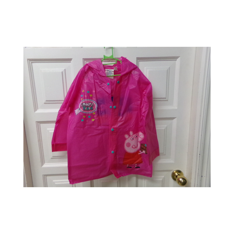 Chubasquero Peppa talla 6 años. Segunda mano