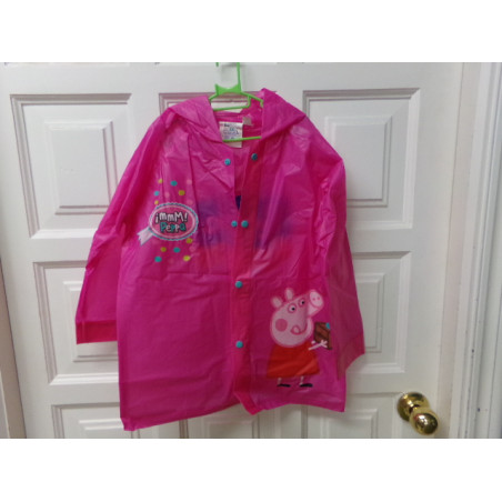 Chubasquero Peppa talla 6 años. Segunda mano